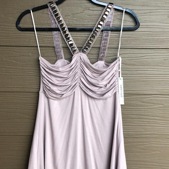 🆕⬇️$40Vertigo Paris Jewel Top Shirt Blouse - Picture 3 of 7